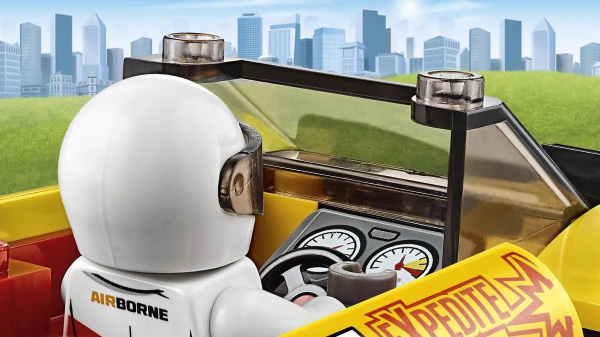 LEGO City Rallyauto 60113 - 104 Stukken - afbeelding 6 van 6