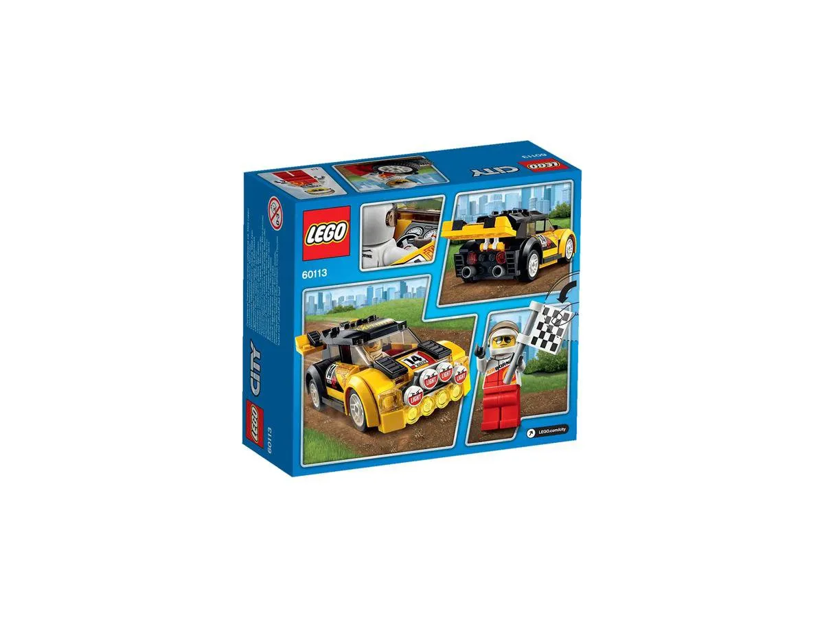 LEGO City Rallyauto 60113 - 104 Stukken