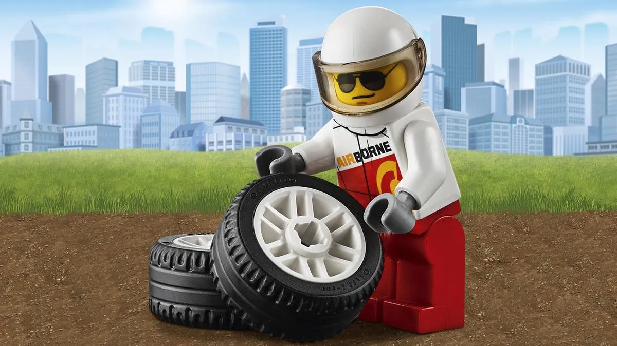 LEGO City Rallyauto 60113 - 104 Stukken