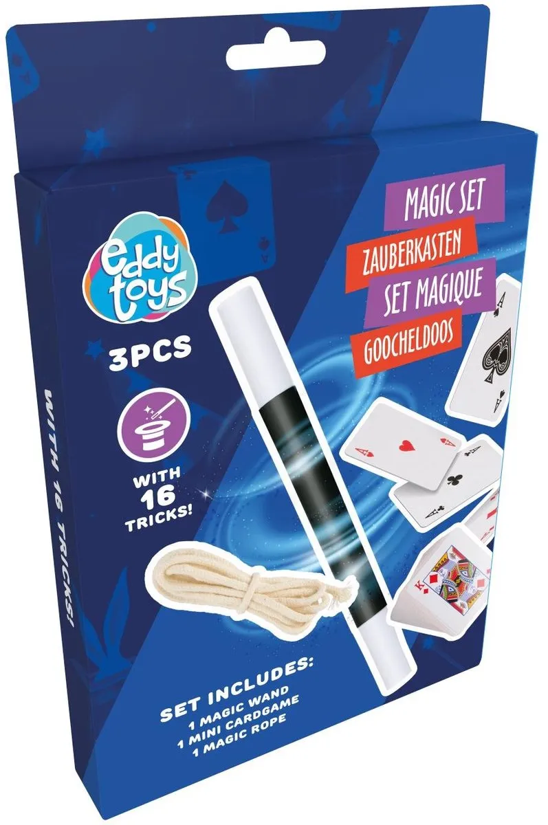 Eddy Toys Goocheldoosje 3-delig