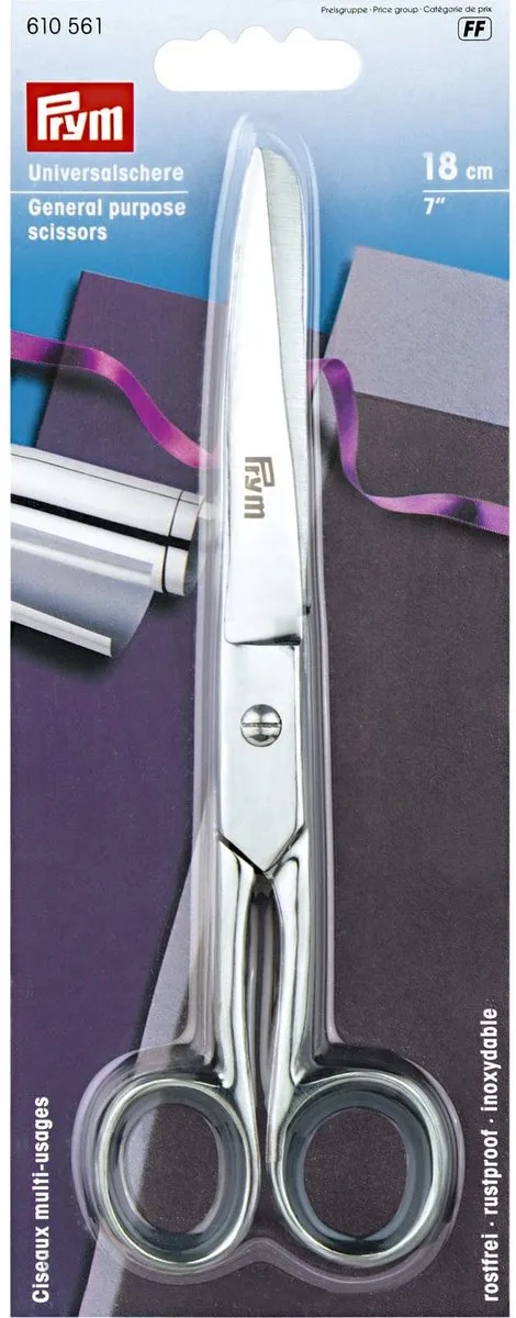 Prym Universele Schaar 18cm - Volstaal
