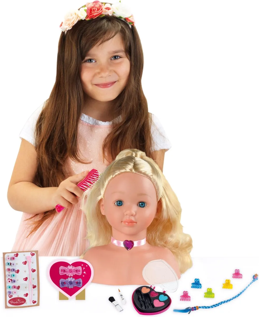 Klein Toys Princess Coralie Kaphoofd Little Sophia - 22cm - 14-delig Multicolor