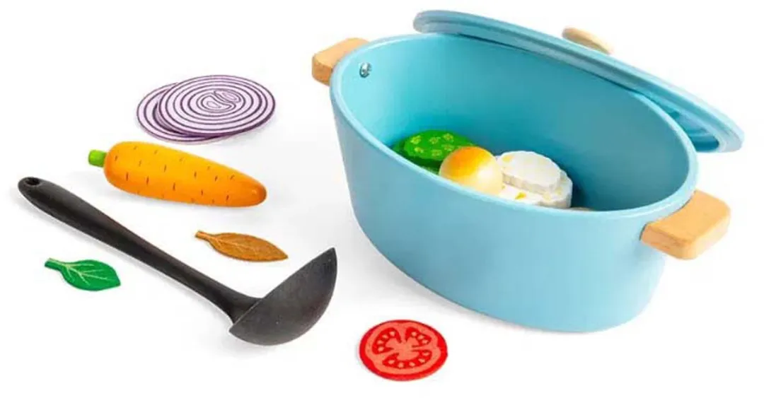 BIGJIGS Houten Stoofpannen Set 37046