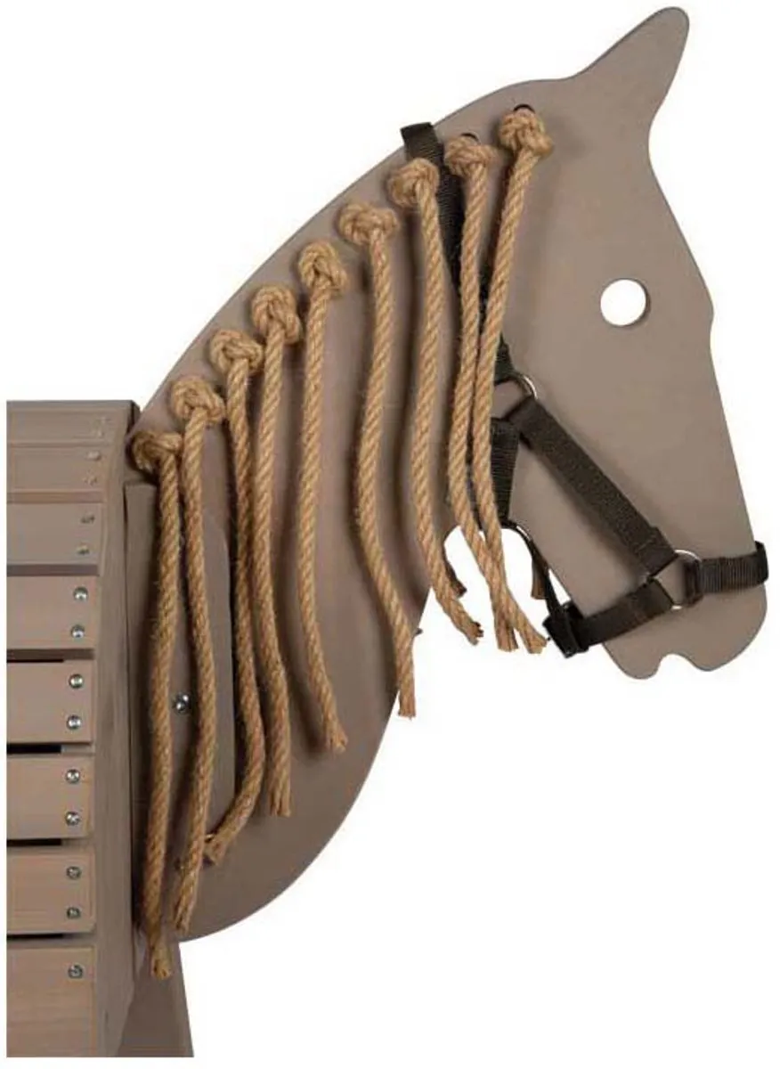 Small Foot Houten Paard 12693 - Grijs/Multicolor