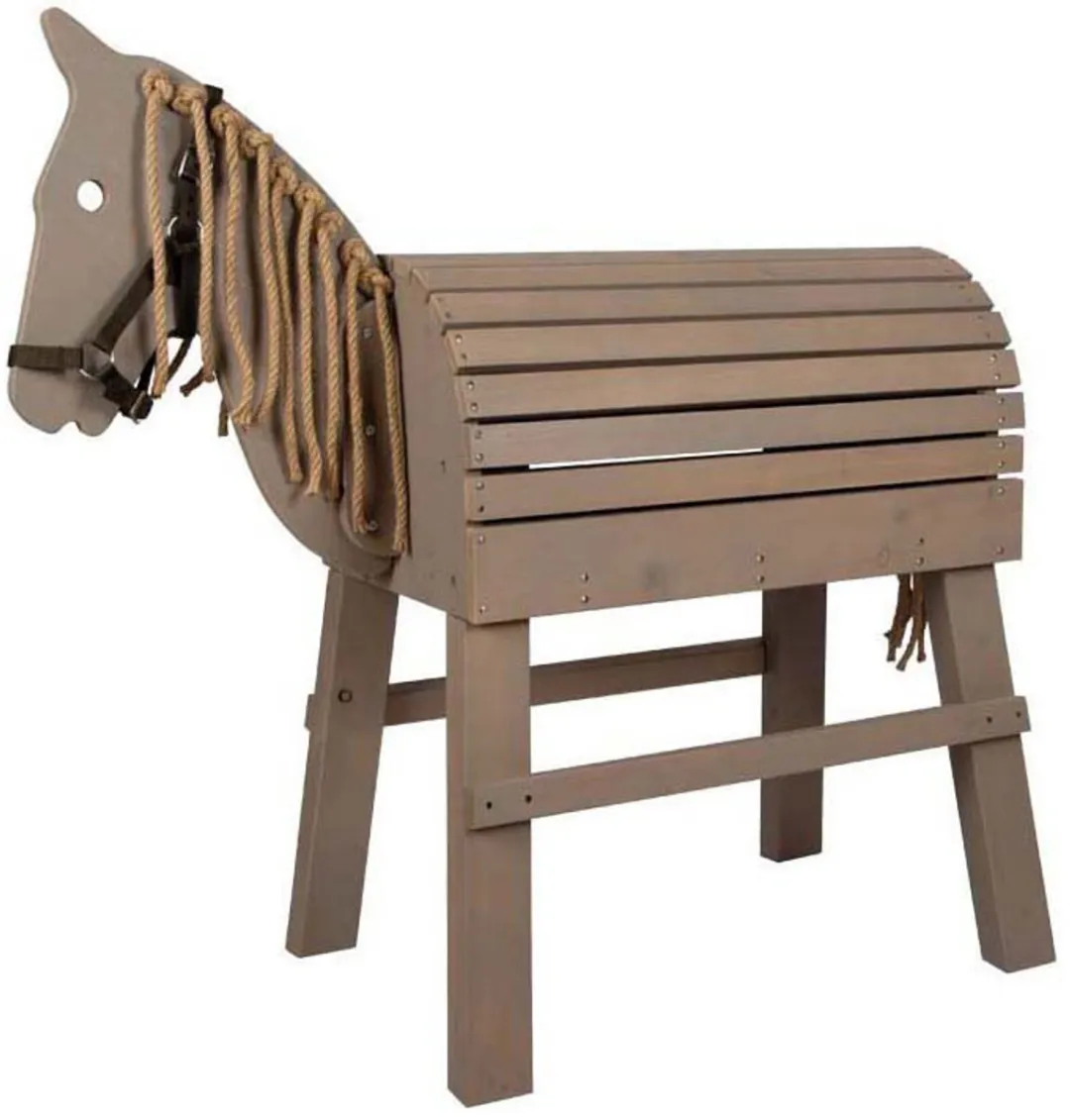 Small Foot Houten Paard 12693 - Grijs/Multicolor