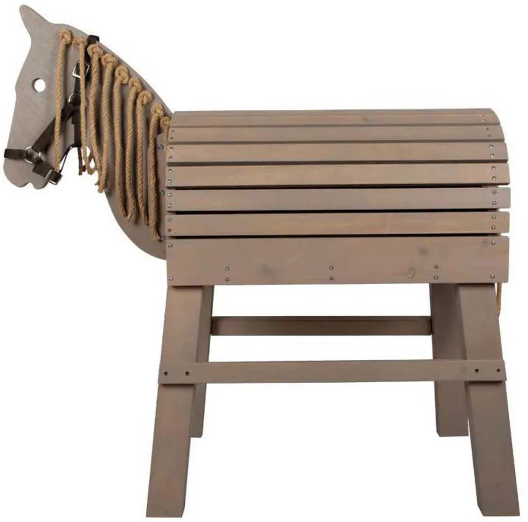 Small Foot Houten Paard 12693 - Grijs/Multicolor