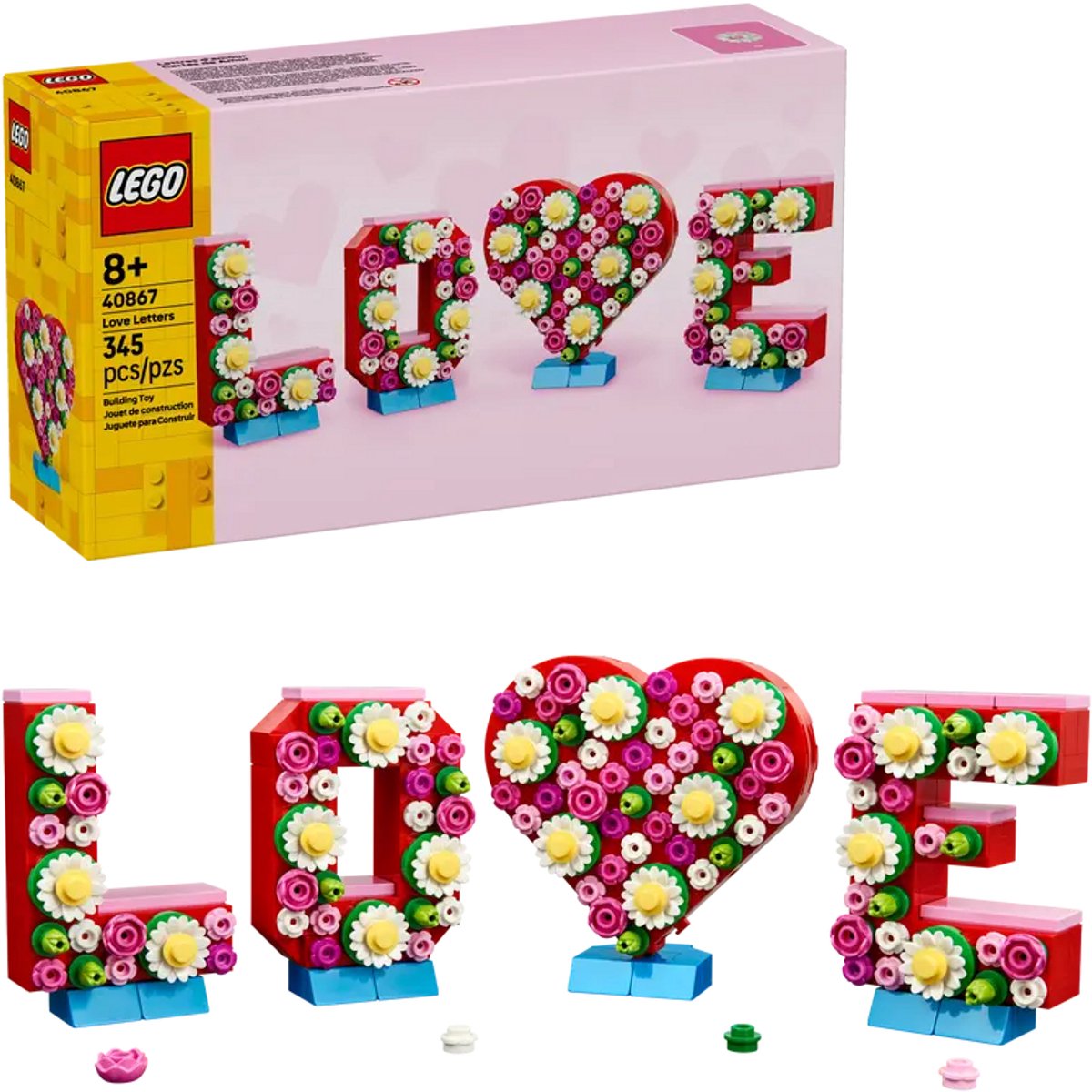 LEGO Classic 40867 - Liefdesletters - LEGO Valentijn