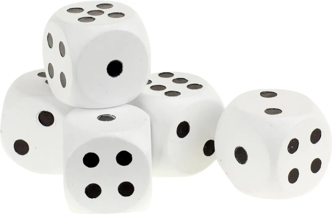 Toi-Toys Dobbelspel Scoreblok XXL - 5 Dobbelstenen