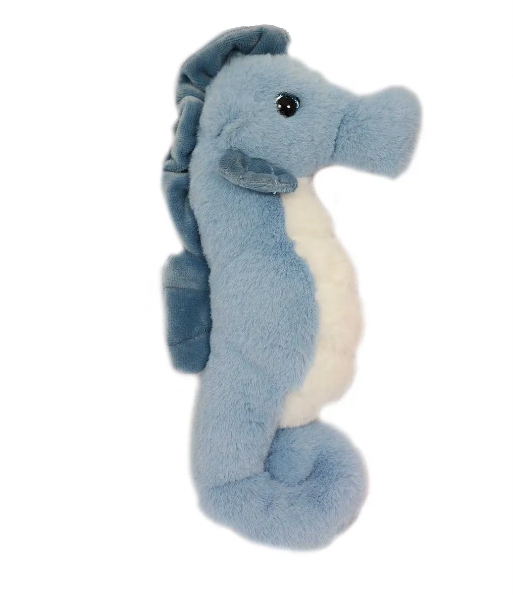 PIA Soft Toys Pluche Zeepaardjes - 3 Stuks 24cm - Roze/Blauw/Paars