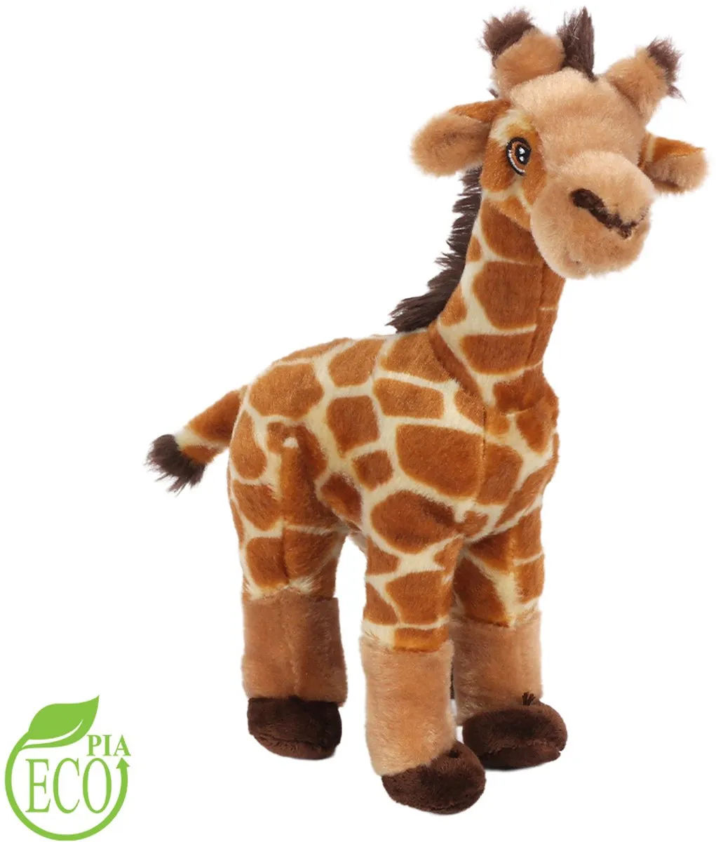 PIA Soft Toys Pluche Eco Knuffel Giraf 25cm