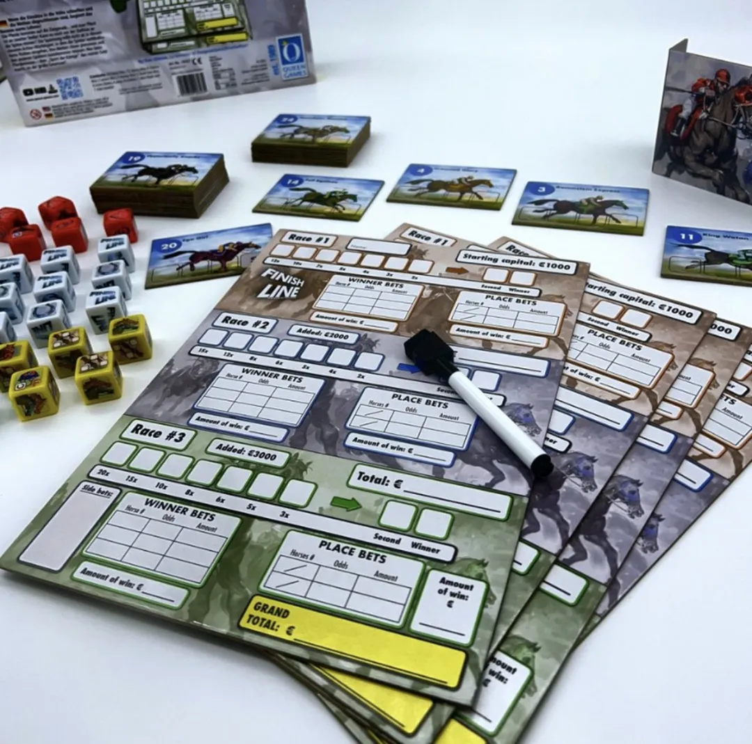 Queen Games Finish Line Bordspel - 2-4 Spelers