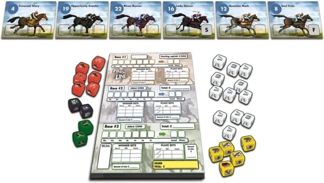 Queen Games Finish Line Bordspel - 2-4 Spelers