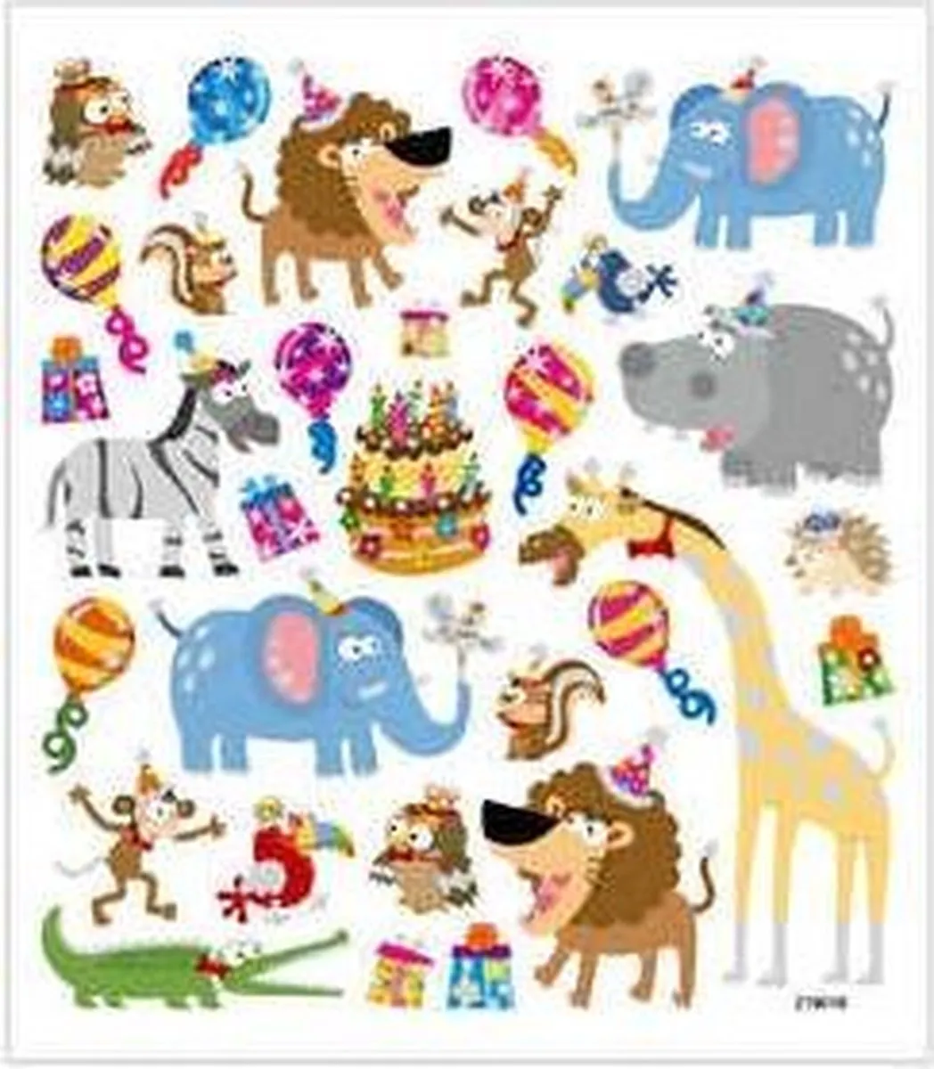Creativ Company Dieren Party Stickers