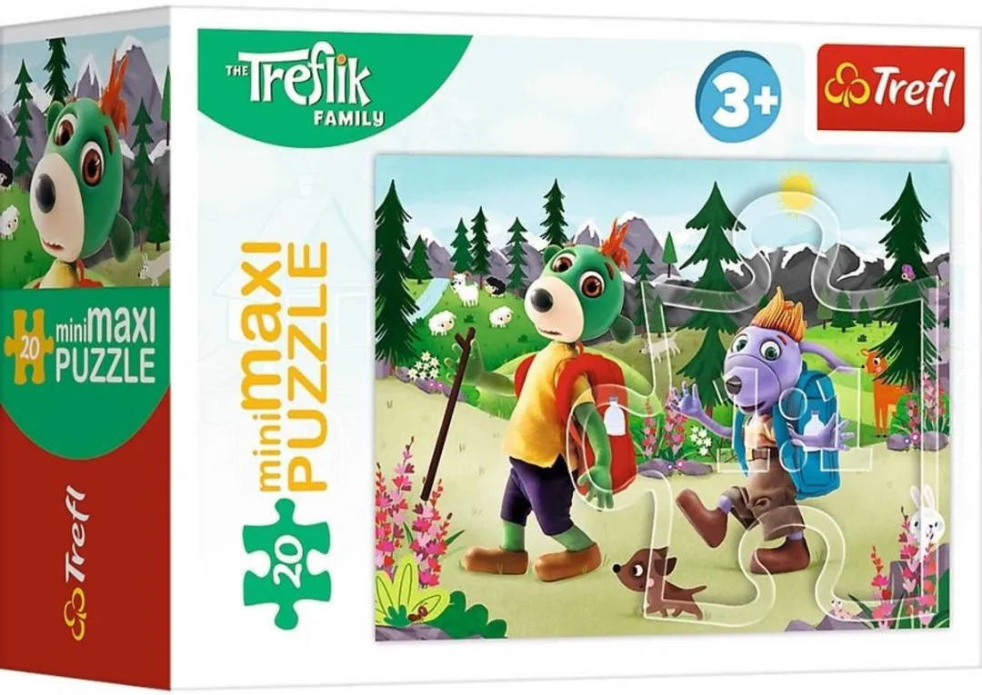 Trefl Puzzel 20 MiniMaxi Dzień Treflików