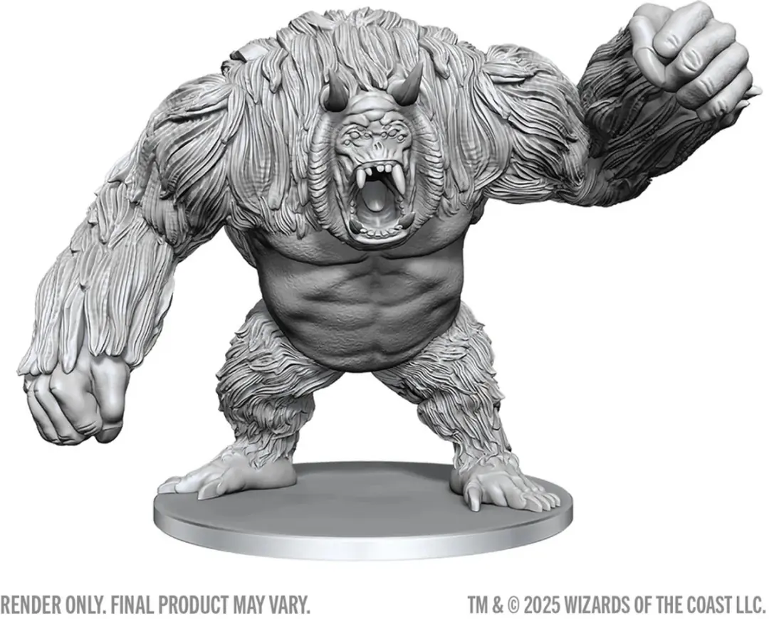 Wizkids D&D Nolzur's Marvelous Miniatures Barlgura - Grijs