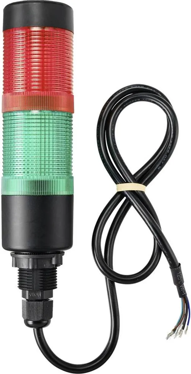 Tru Components TC-11469360 Signaalzuil - Rood/ Groen