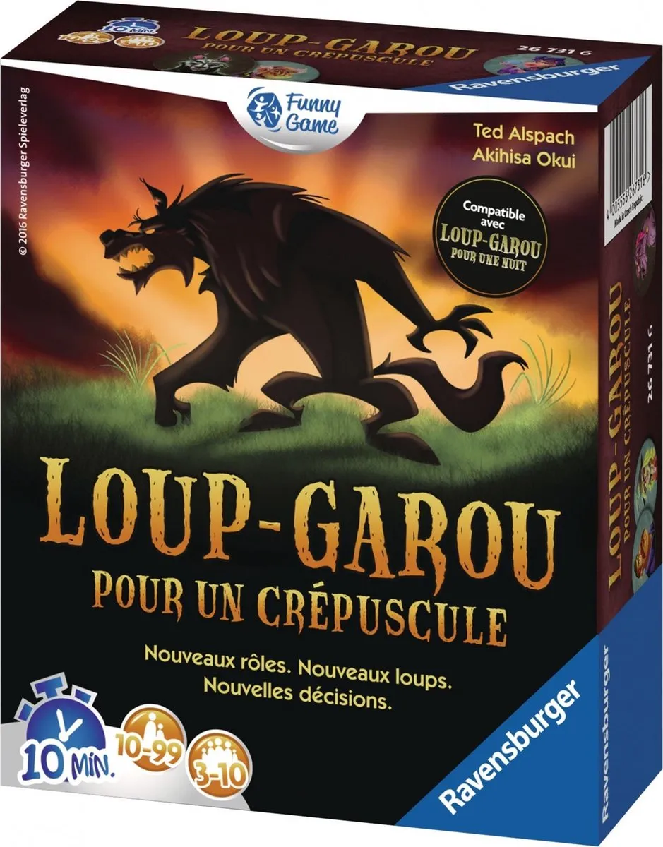 Ravensburger Loup-Garou Crépuscule - 3-10 Spelers
