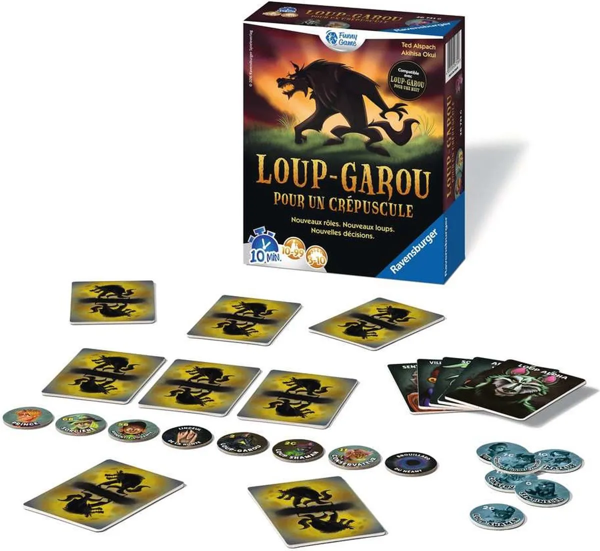 Ravensburger Loup-Garou Crépuscule - 3-10 Spelers