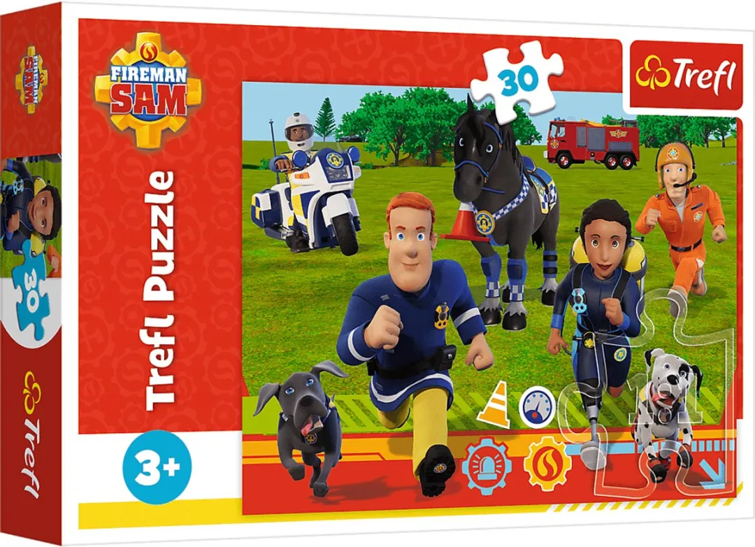 Trefl Prism A&D Fireman Sam Stripfiguren 30 Stuks
