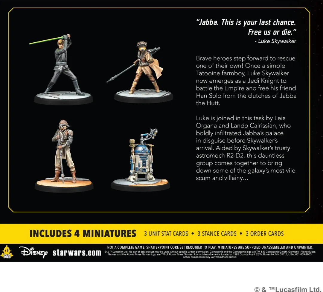 Star Wars Shatterpoint Fearless and Inventive Squad Pack - EN/FR/DE/PL/ES
