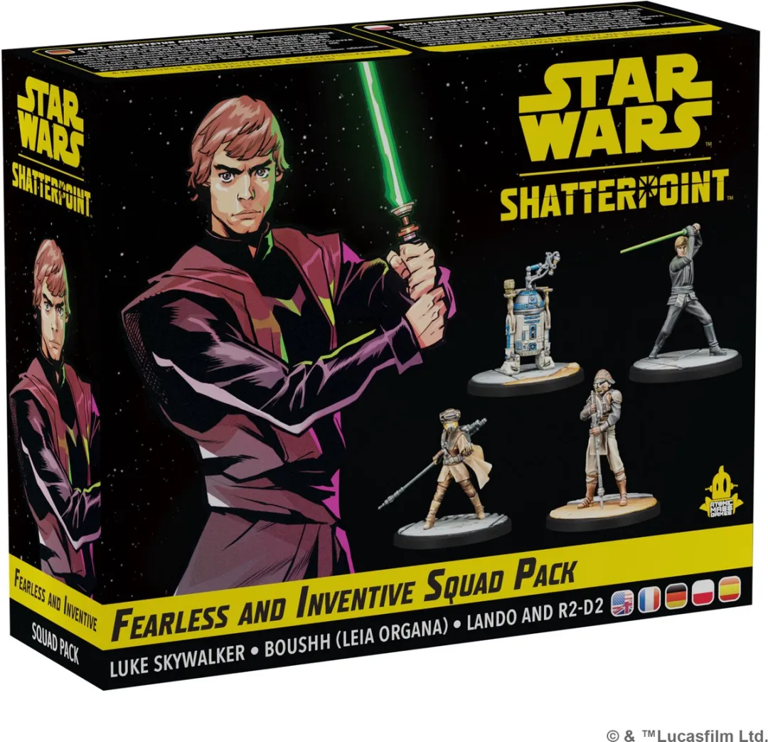 Star Wars Shatterpoint Fearless and Inventive Squad Pack