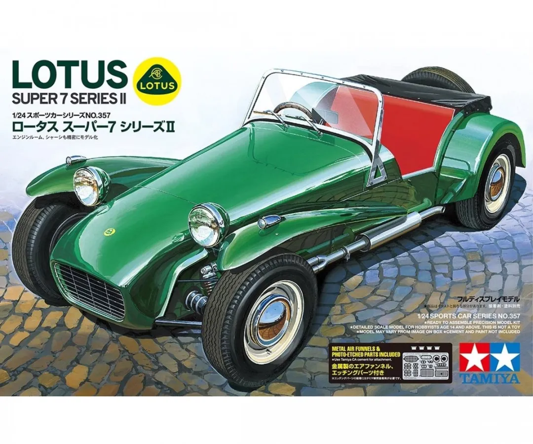 Tamiya 24357 Lotus Super 7 Series II Modelbouwpakket - 1:24 - Multi