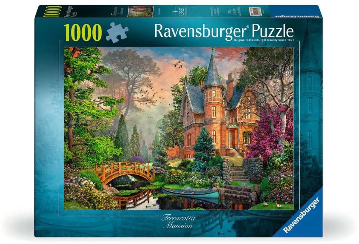 Ravensburger Terracotta Mansion Legpuzzel 1000 Stuks