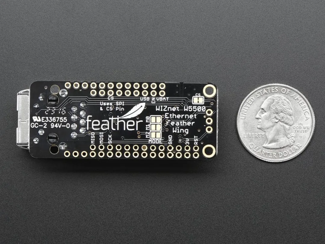 Adafruit Ethernet FeatherWing 3201 - Zwart