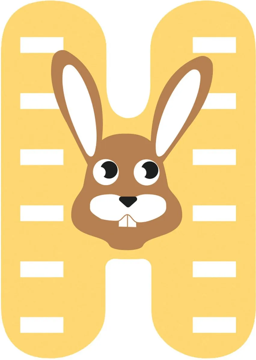 Small Foot Houten Kinderletter H