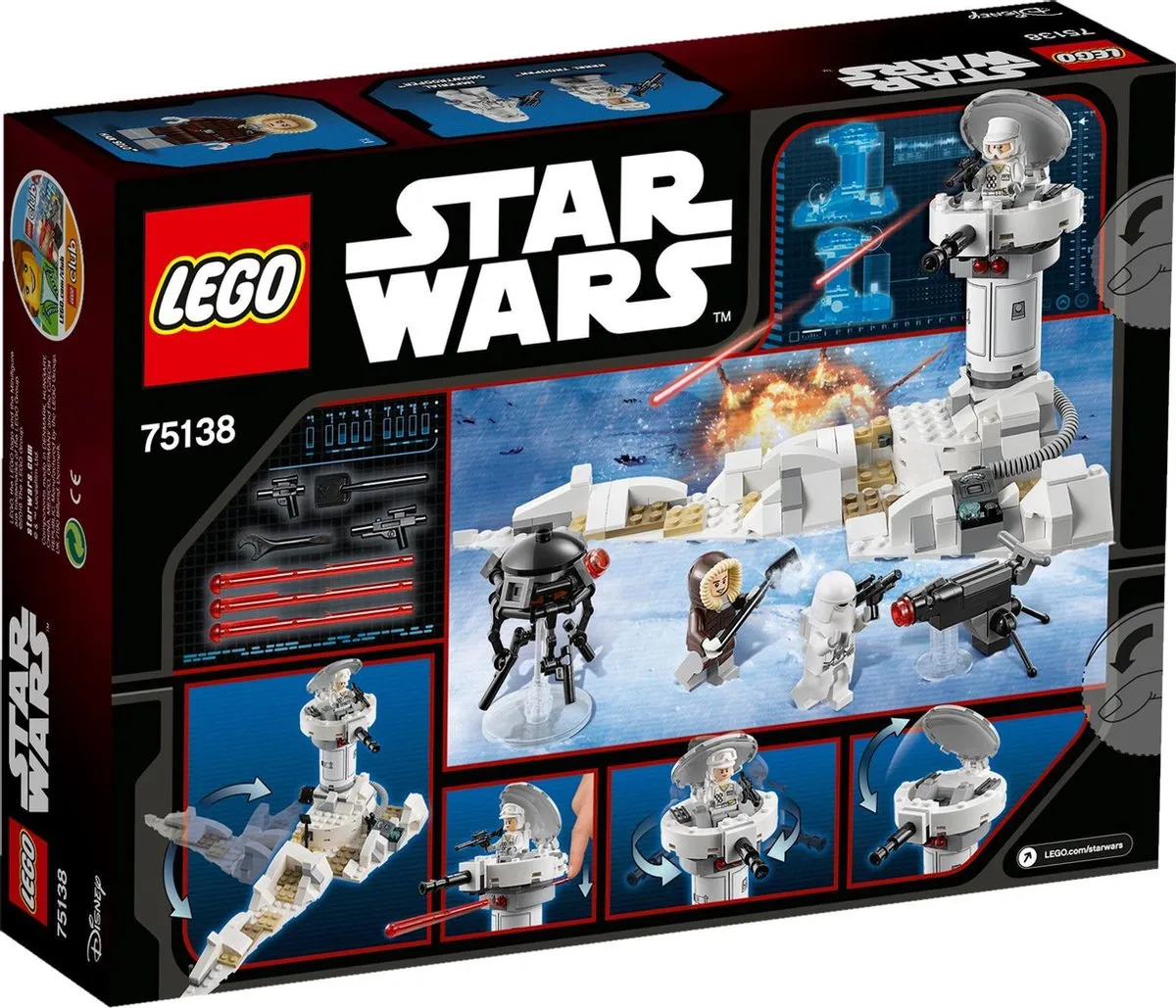 LEGO Star Wars Hoth Aanval 75138 - 233 Stukken