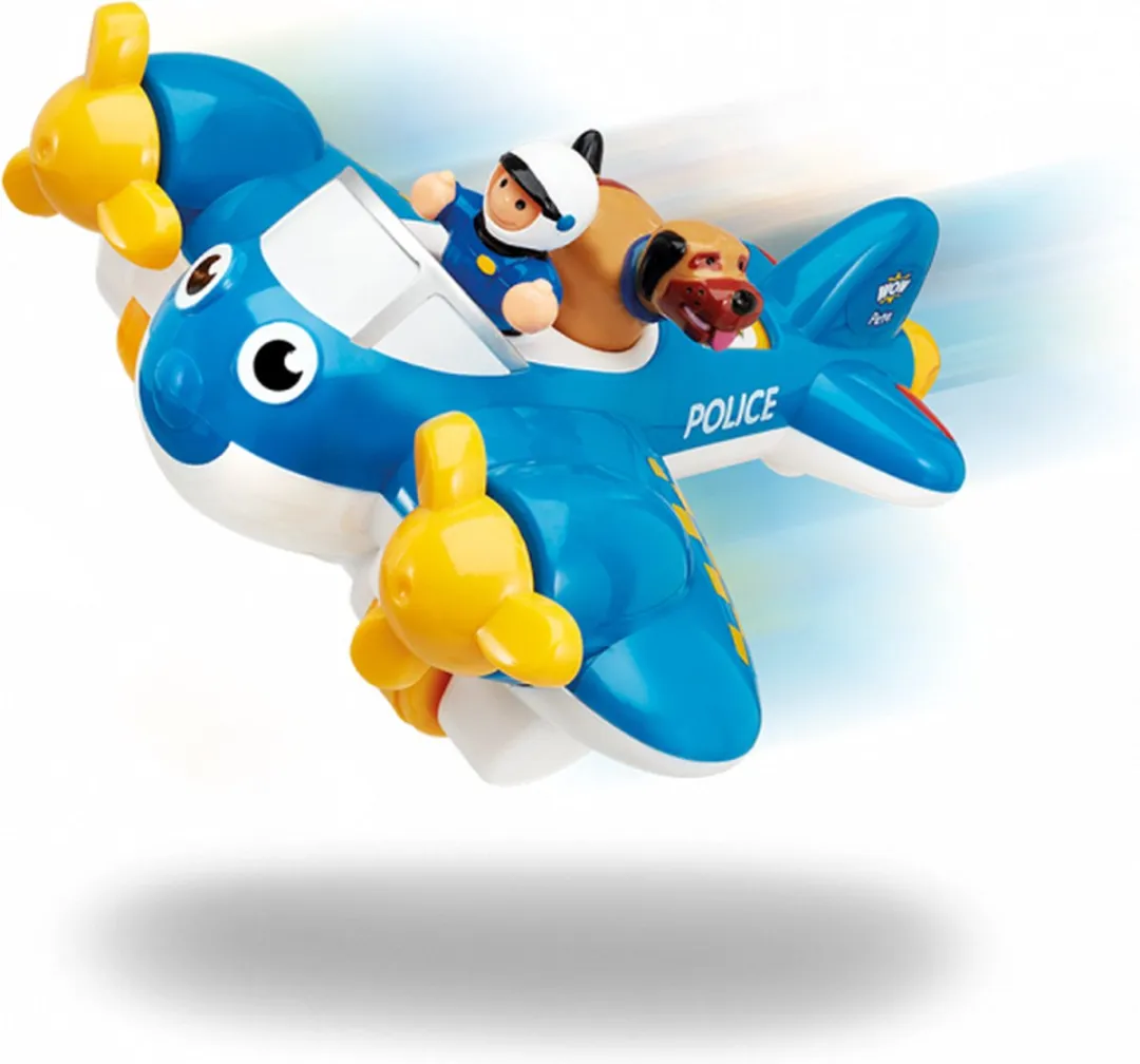 WOW Toys Police Plane Pete WW 10309 - Vliegtuig