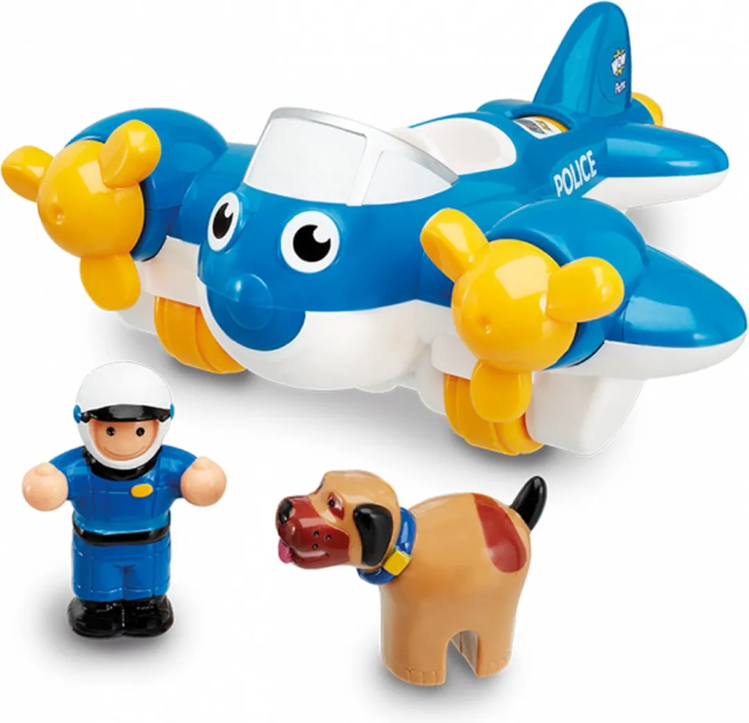 WOW Toys Police Plane Pete WW 10309 - Vliegtuig