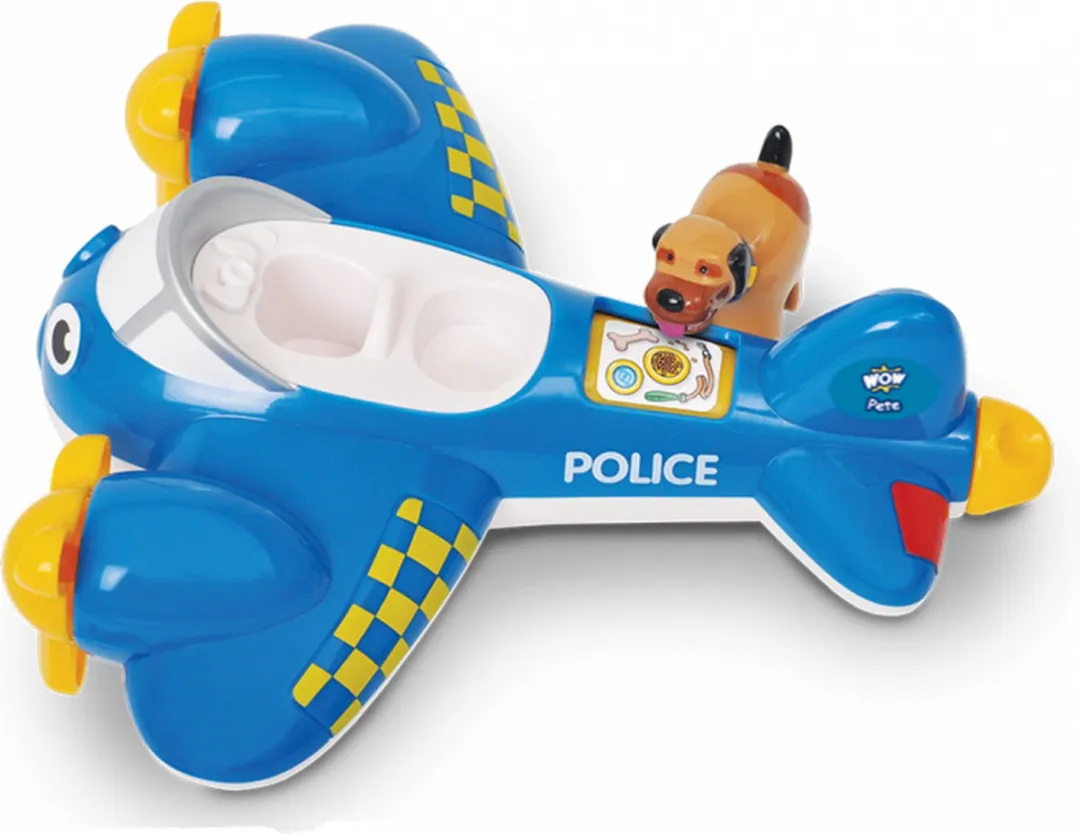 WOW Toys Police Plane Pete WW 10309 - Vliegtuig