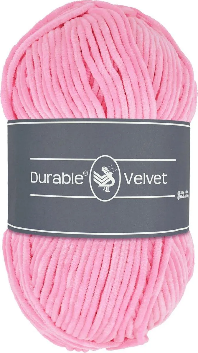 Durable Velvet Chenille Garen 226 Rose