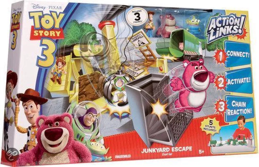 Toy Story 3 Vuilnisbelt Speelset R2387