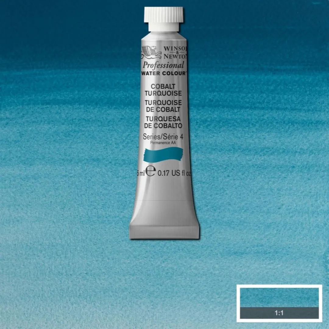 Winsor & Newton Professional Aquarelverf Cobalt Turquoise 5ml