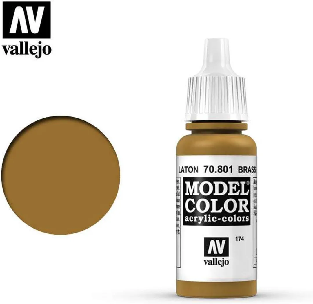 Vallejo Model Color Brass Acrylverf 17ml