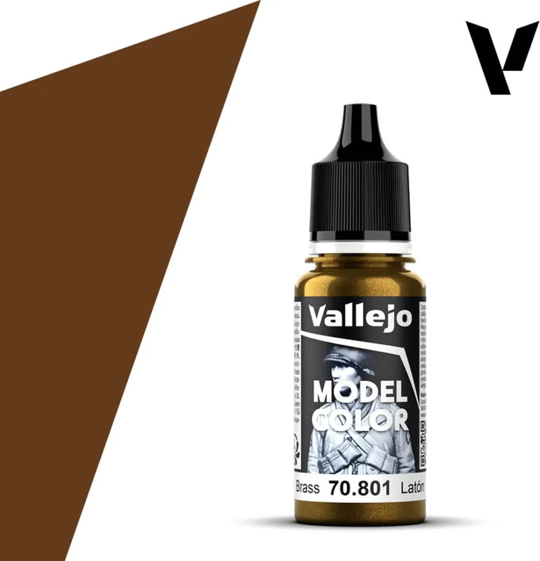 Vallejo Model Color Brass Acrylverf 17ml