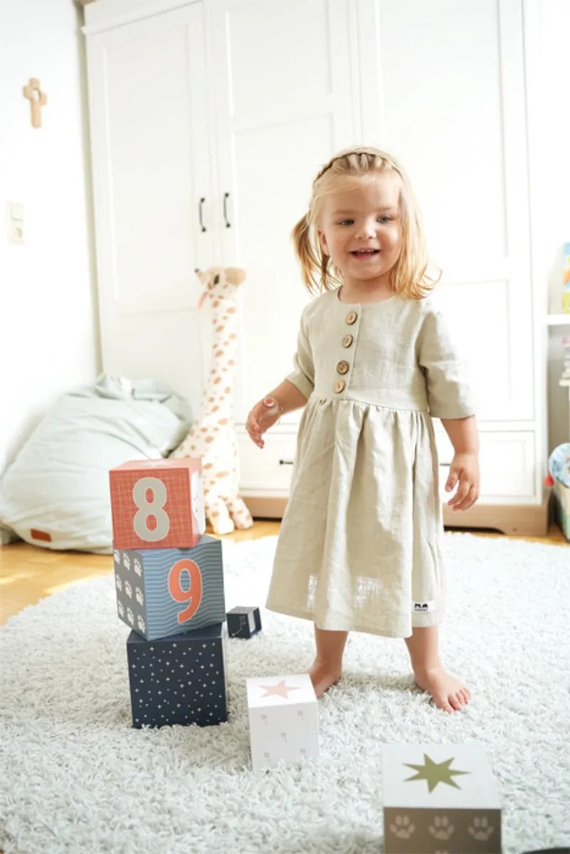 Small Foot Stapelblokken Karton Arctic - 10-delig Multicolor - afbeelding 6 van 6
