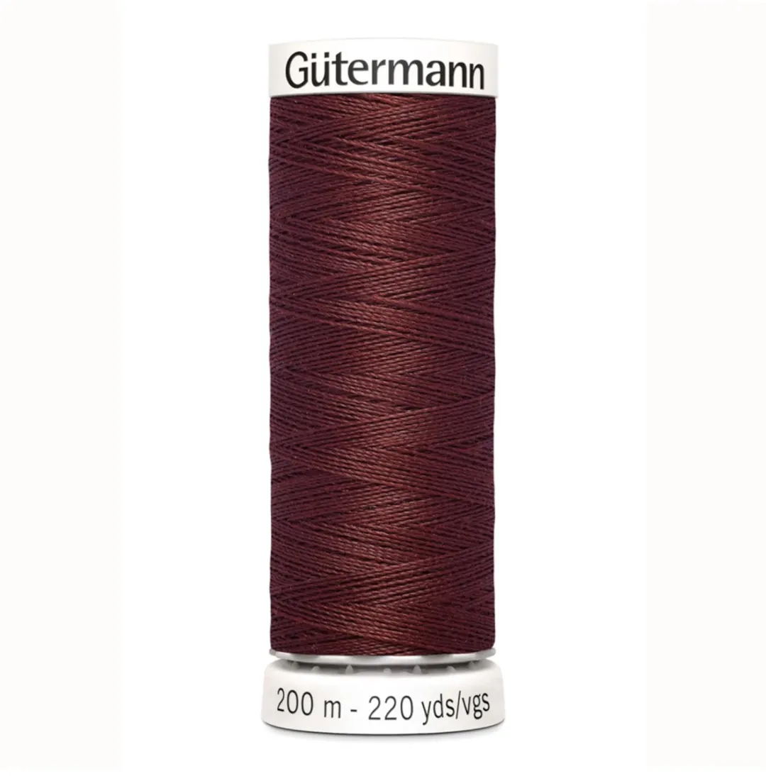 Gutermann Polyester Naaigaren 174 - 200m - Bruin
