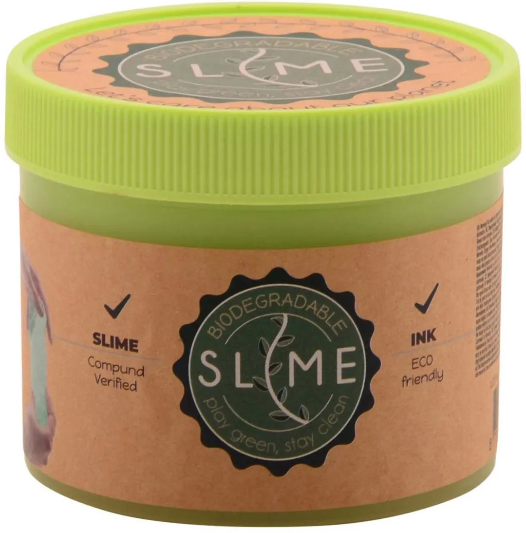 Johntoy Biologisch Afbreekbaar Slijm XL - Multi kleuren