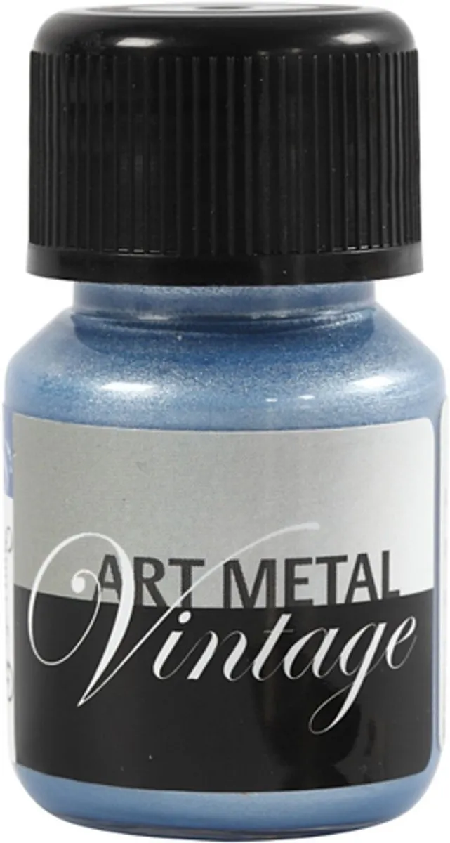 Creativ Company Metallic Acrylverf Parelmoer Blauw 30ml