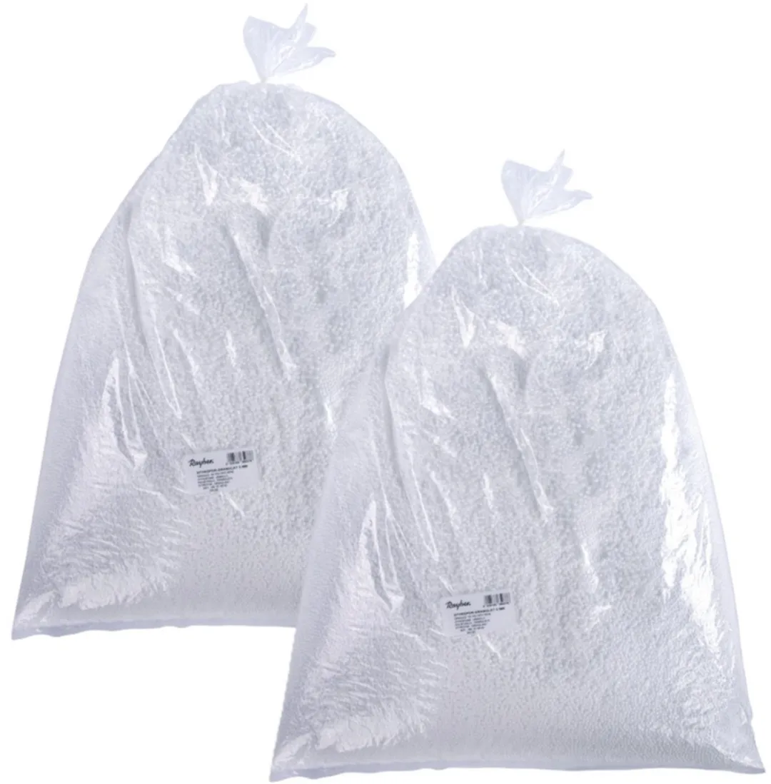 Rayher hobby Piepschuim Balletjes 600g Wit - 3mm