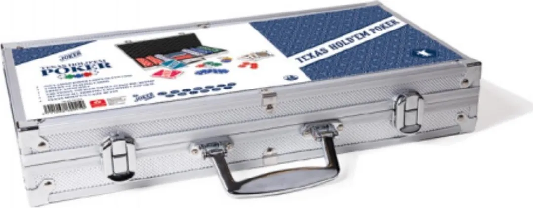 Cartamundi Texas Hold'em Entry Pokerset 300 Chips - Aluminium Koffer - Multicolor