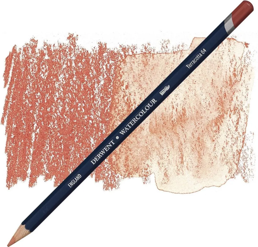 Derwent Watercolour Potlood Terracotta