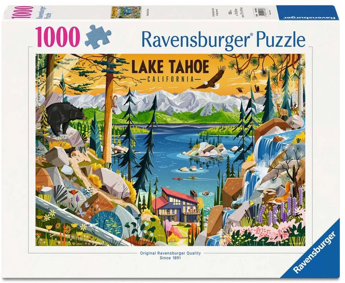 Ravensburger Sacred Lake Tahoe Legpuzzel 1000 Stuks