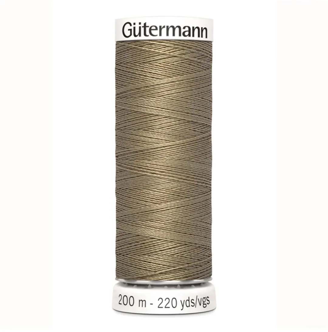 Gutermann Polyester Naaigaren 200m - Bruin