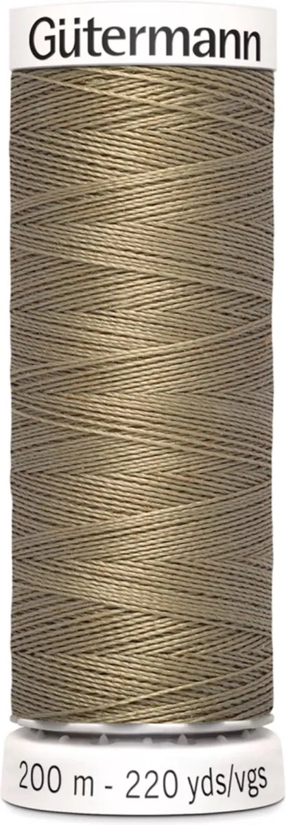 Gutermann Polyester Naaigaren 200m - Bruin