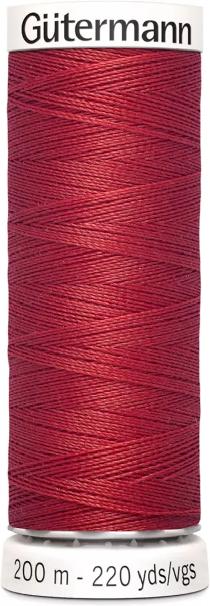 Gutermann Polyester Naaigaren 200m - Rood