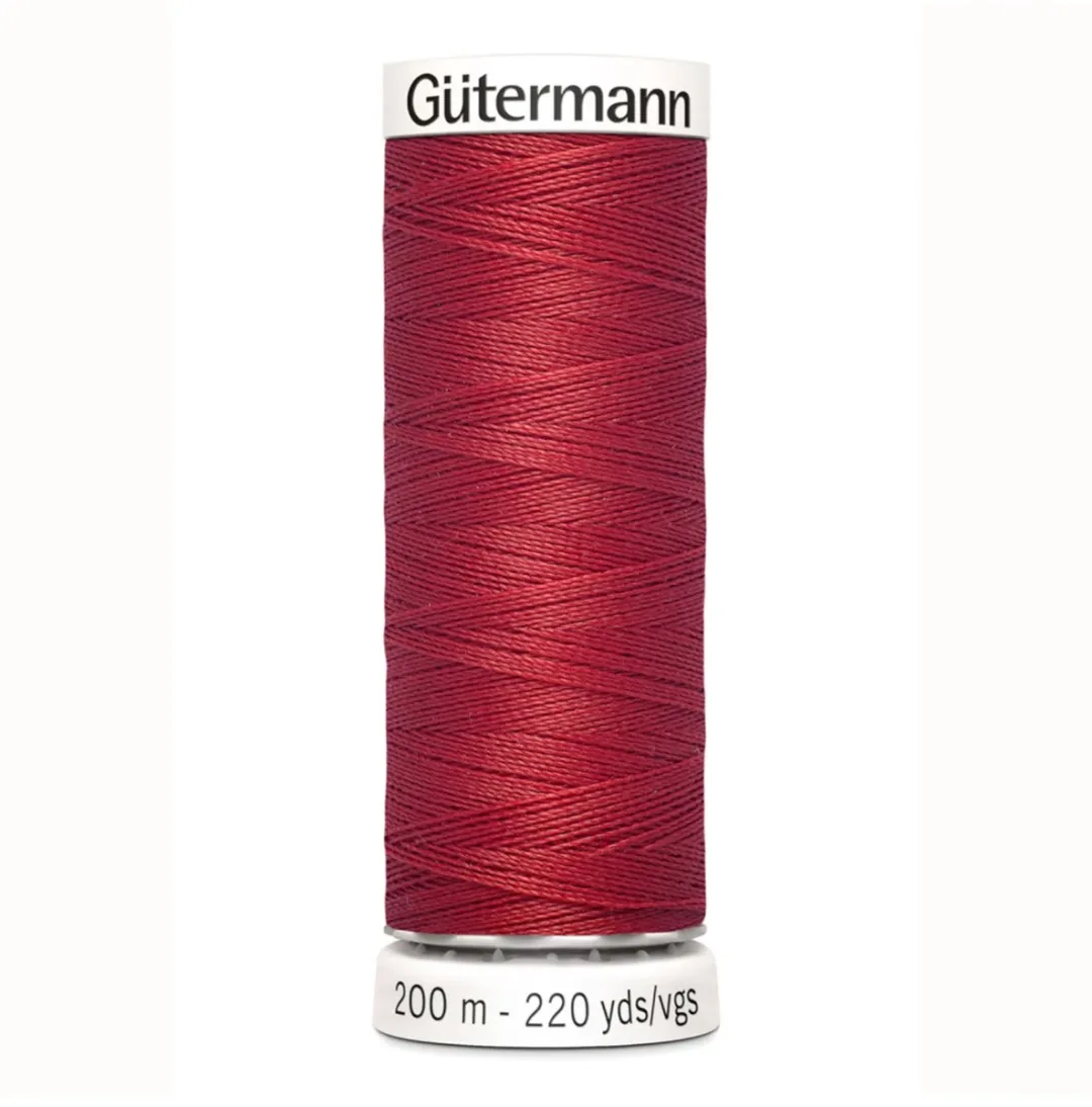 Gutermann Polyester Naaigaren 200m - Rood